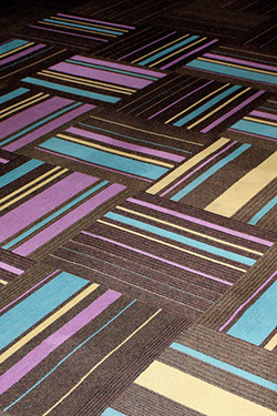 Réalisations - Tapis à  carreaux